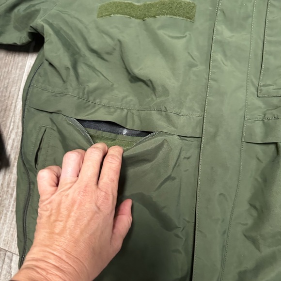 NWT Primaloft The Force 3n1 Utility Olive green jacket Border Patrol L tactical - Picture 7 of 16